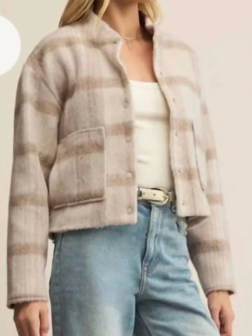 Z Supply Cambridge Plaid Jacket